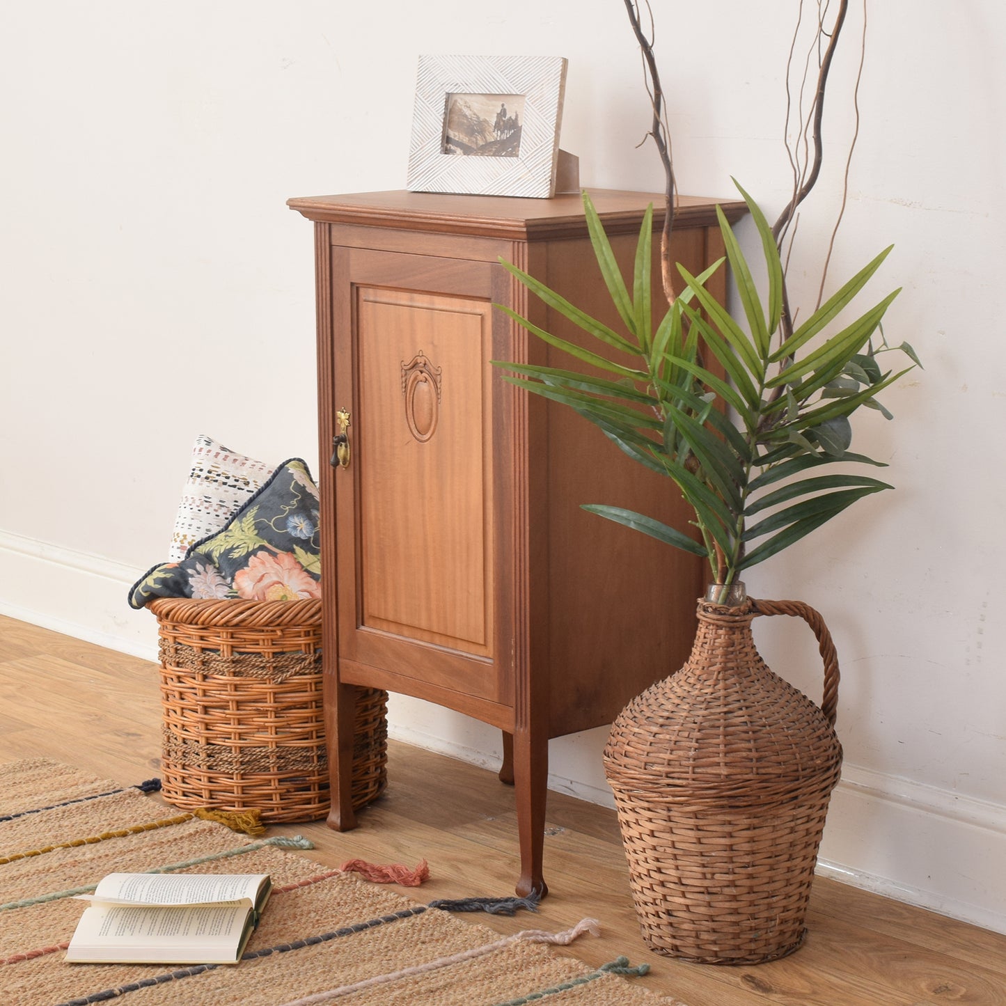 Mahogany Music Cabinet