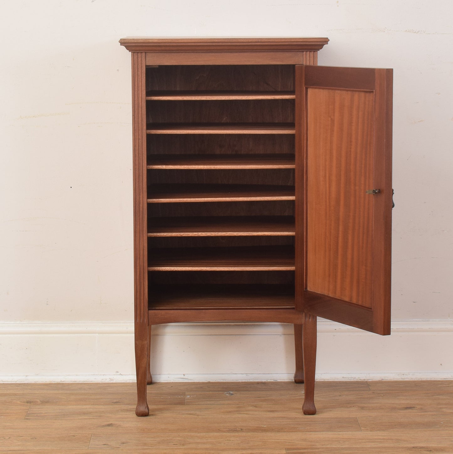Mahogany Music Cabinet