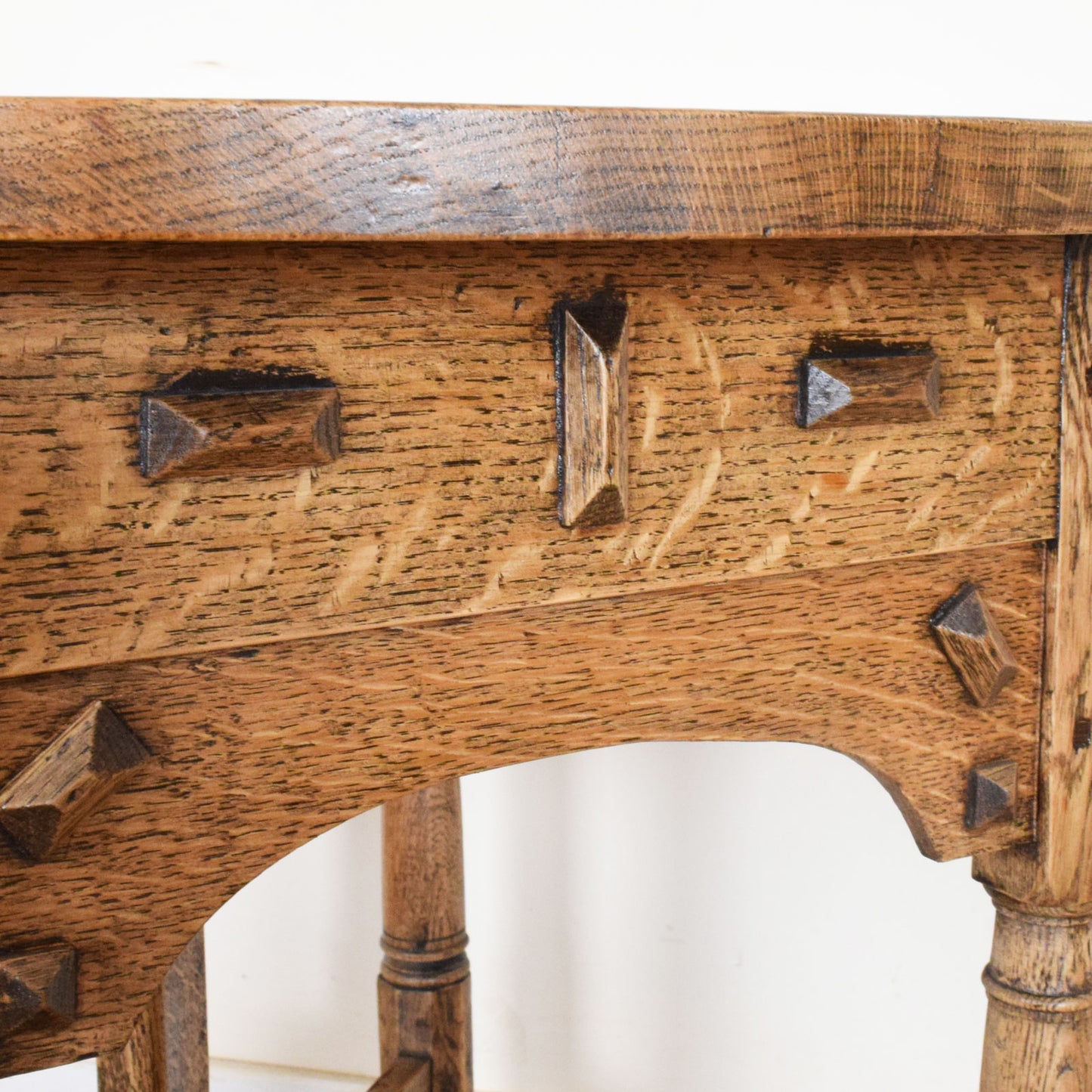 Carved Folding Hall Table