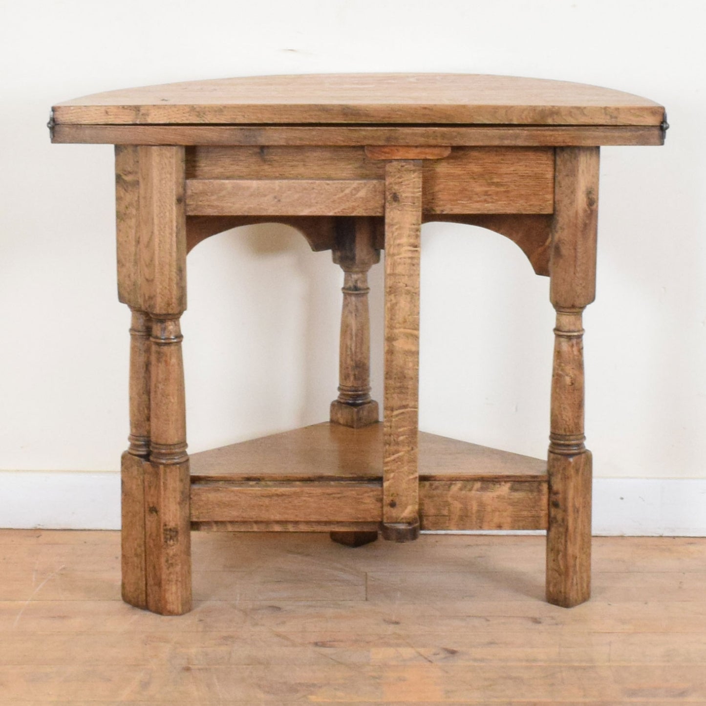 Carved Folding Hall Table