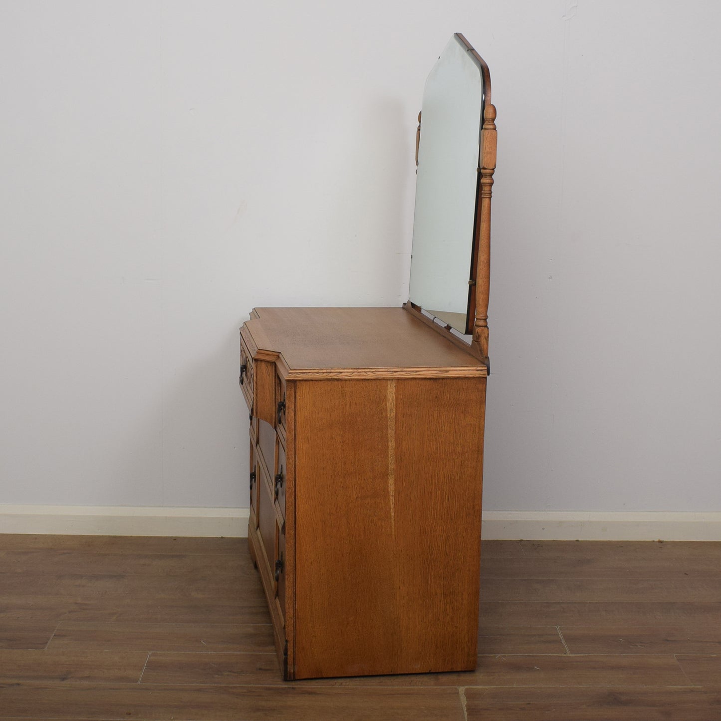 Restored Oak Dressing Table