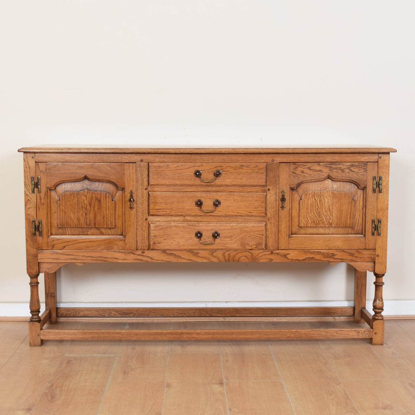 Vintage Titchmarsh and Goodwin Oak Sideboard