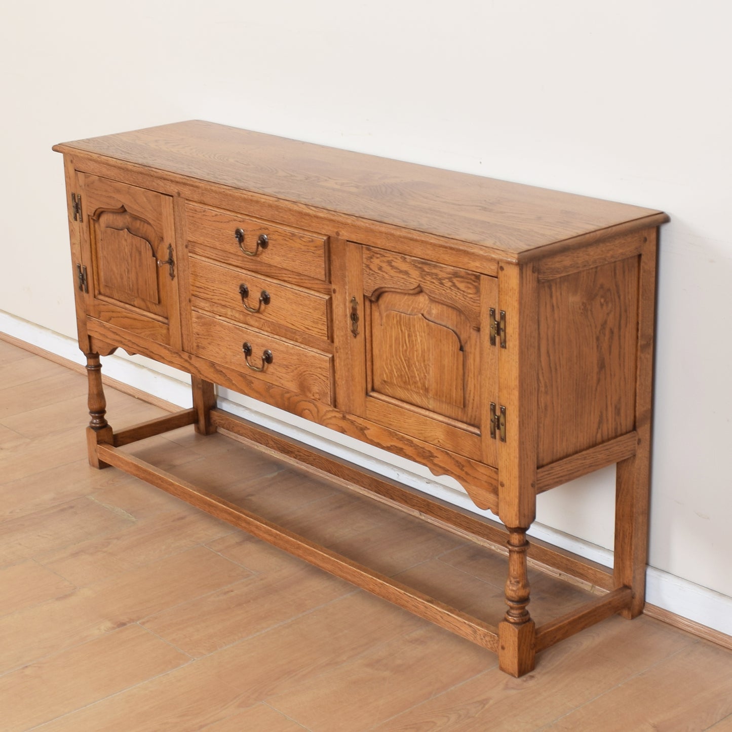 Vintage Titchmarsh and Goodwin Oak Sideboard