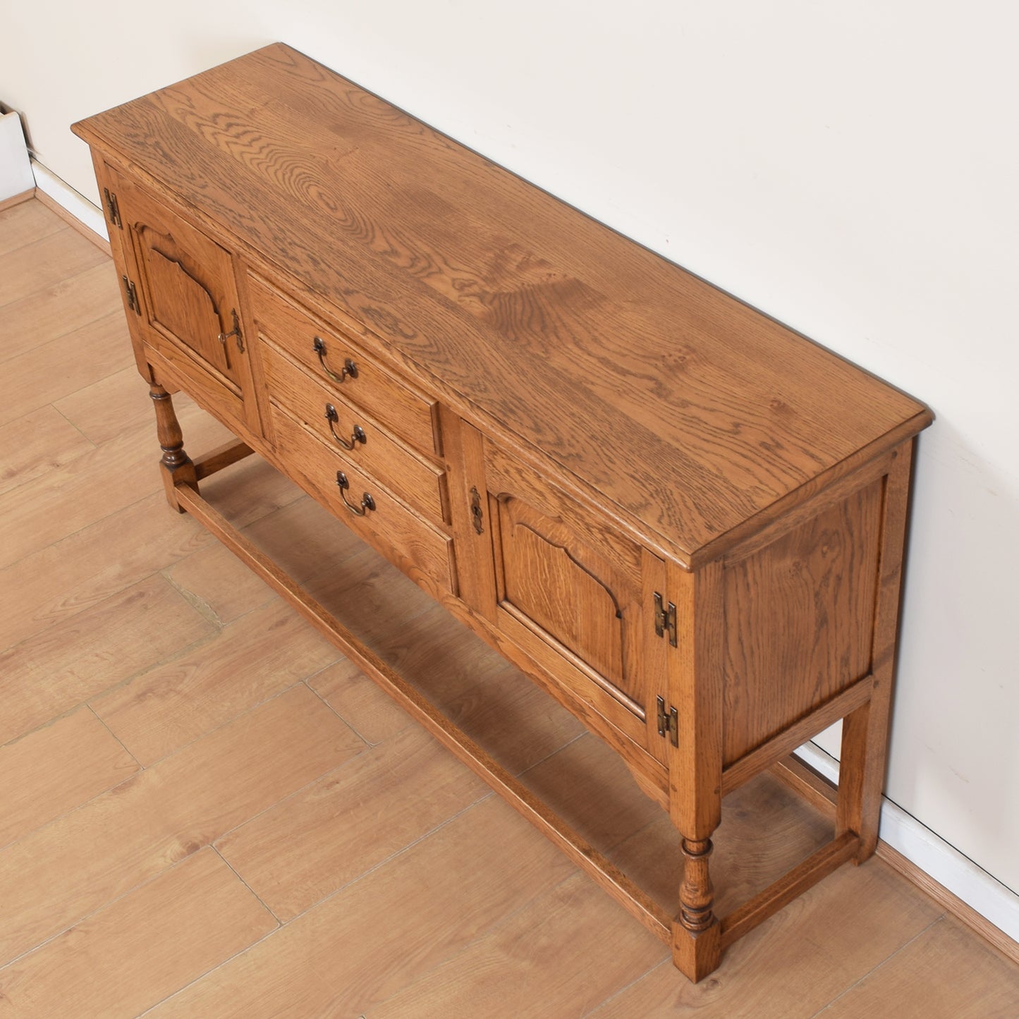 Vintage Titchmarsh and Goodwin Oak Sideboard