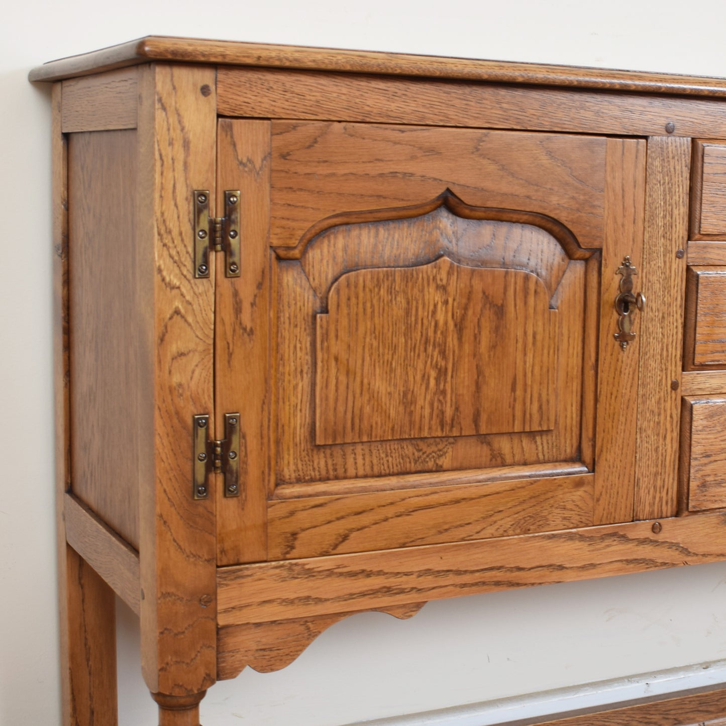 Vintage Titchmarsh and Goodwin Oak Sideboard