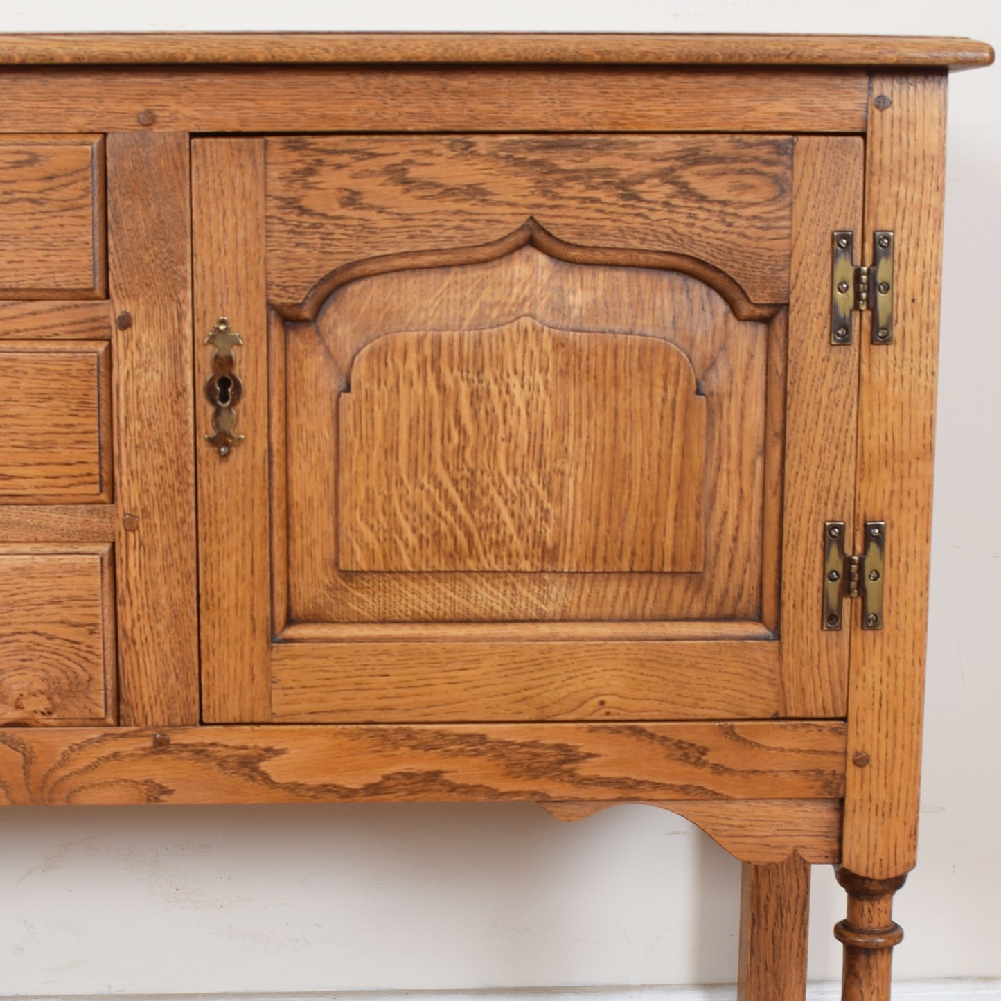 Vintage Titchmarsh and Goodwin Oak Sideboard