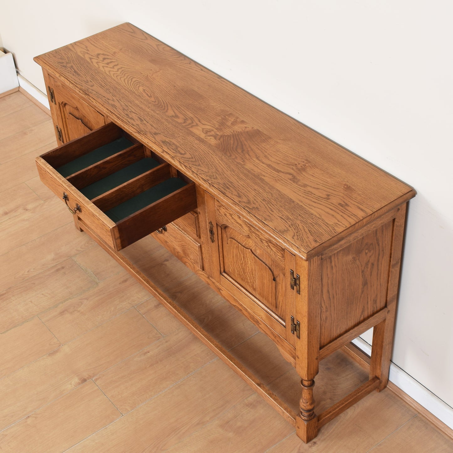 Vintage Titchmarsh and Goodwin Oak Sideboard