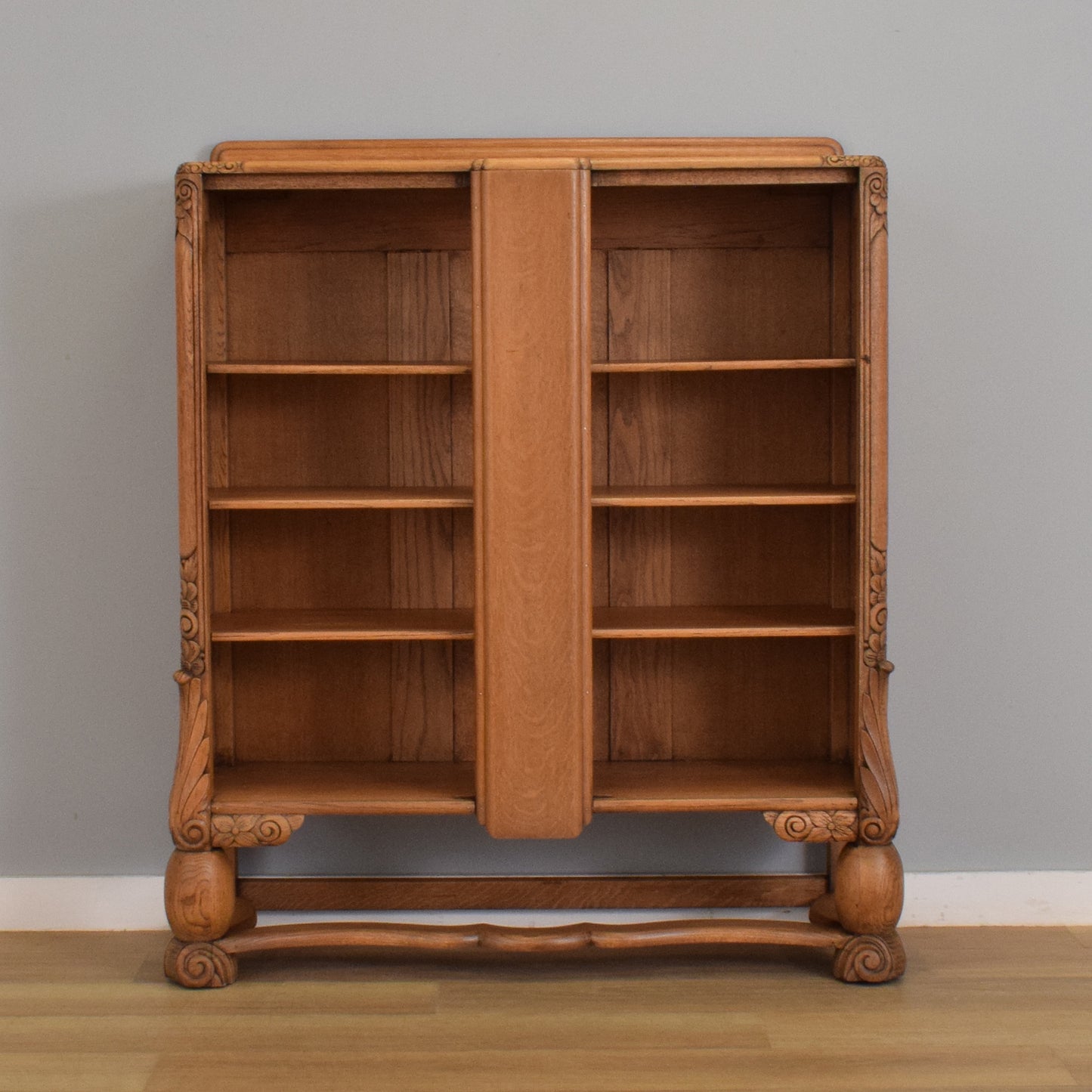 Refinished Oak Bookcase