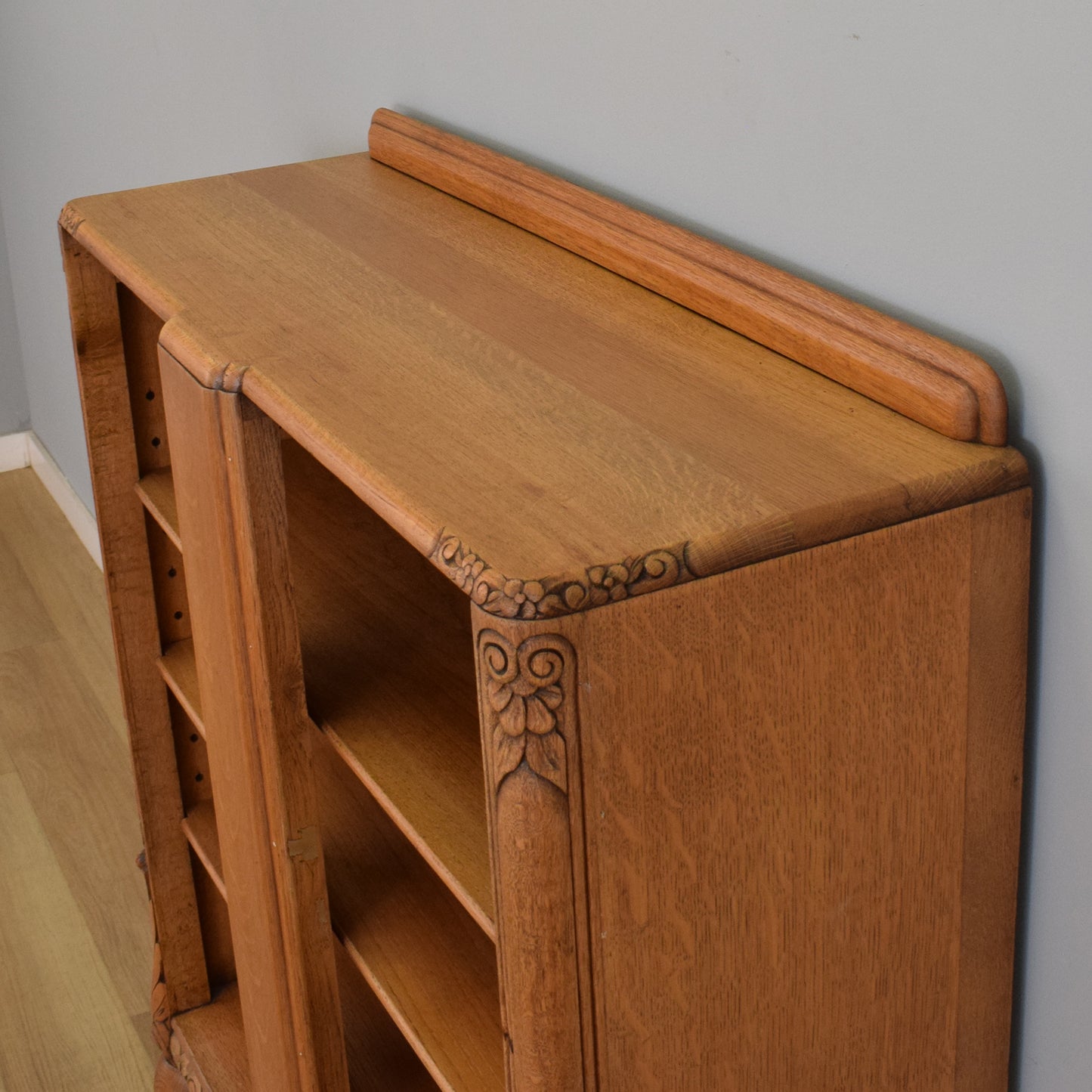 Refinished Oak Bookcase