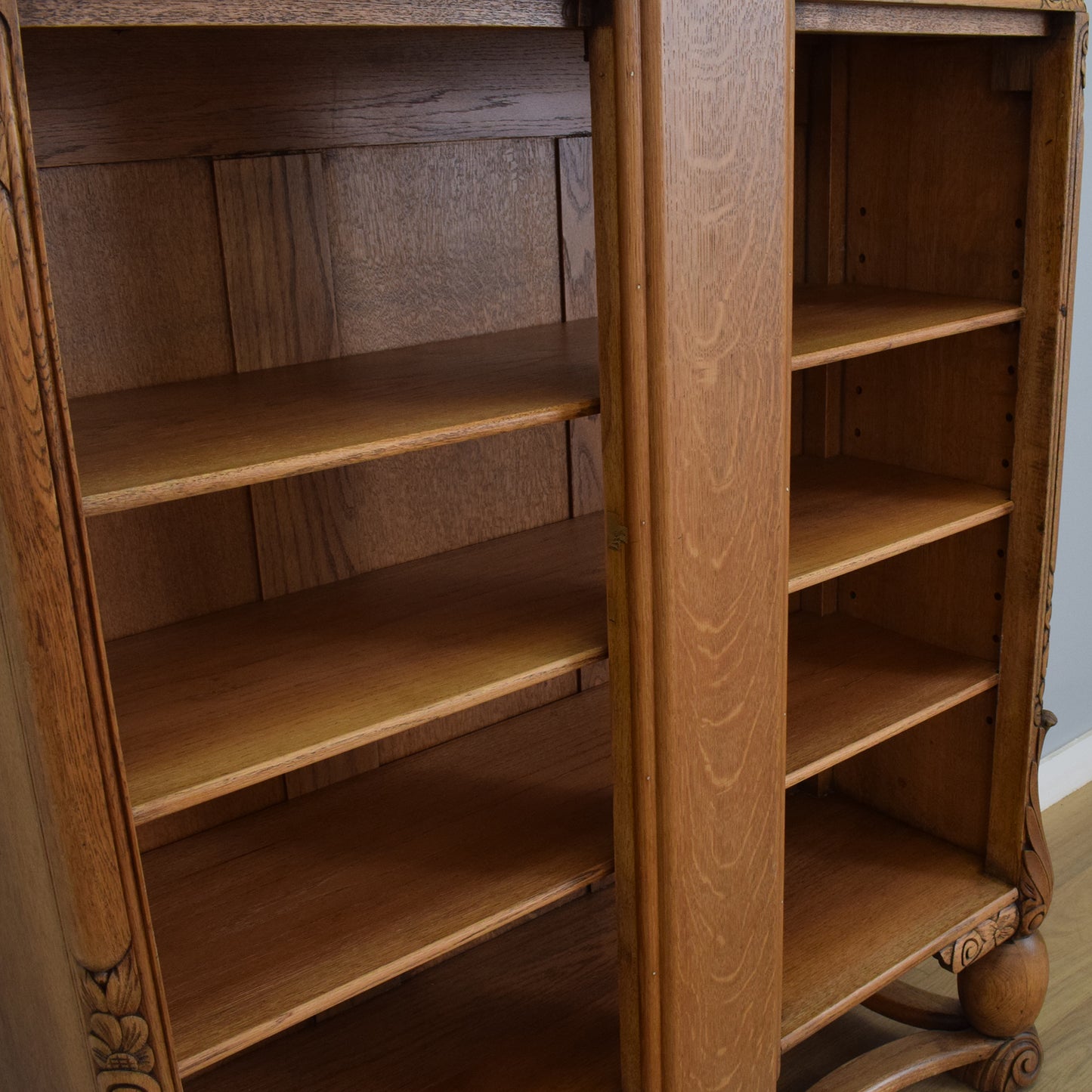 Refinished Oak Bookcase
