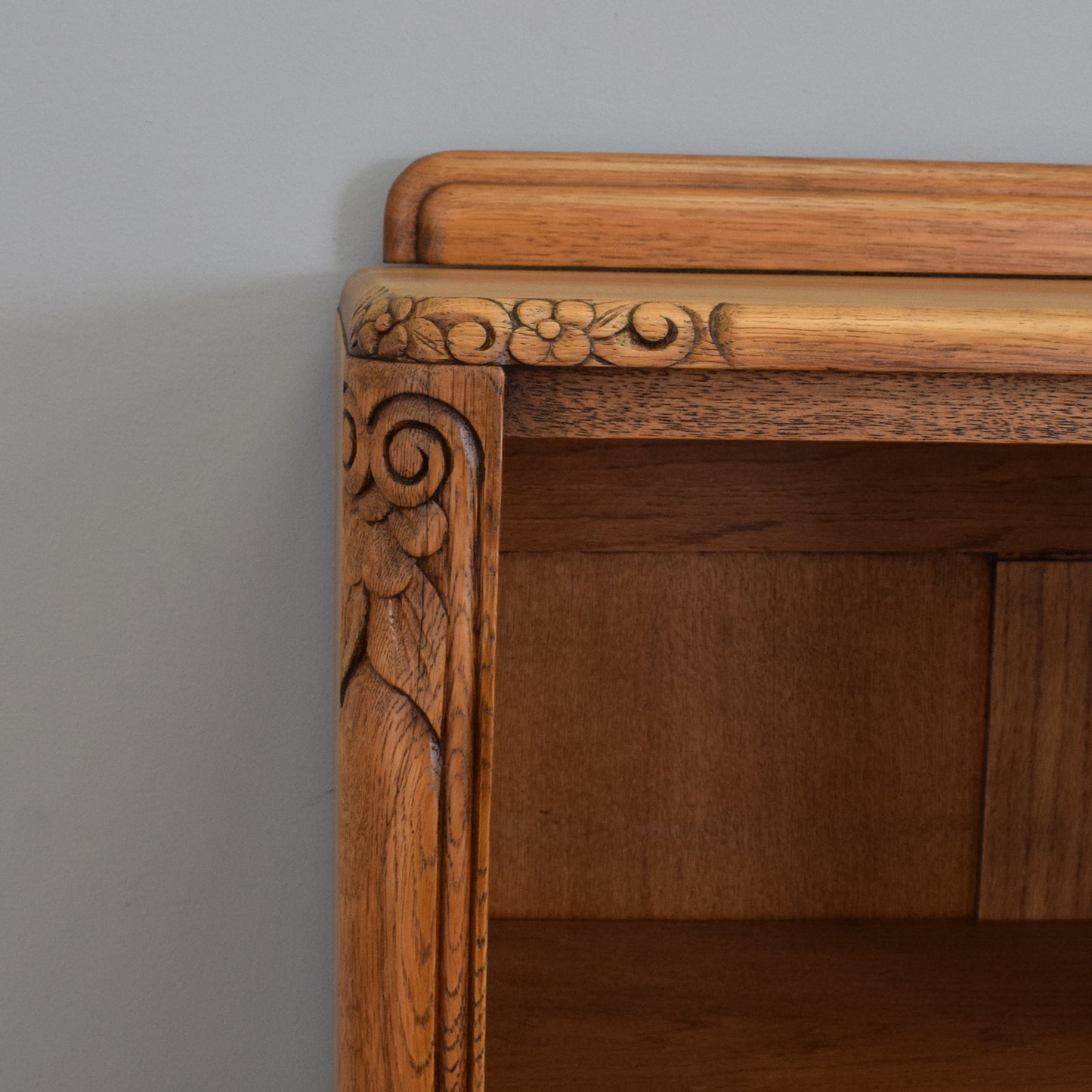 Refinished Oak Bookcase