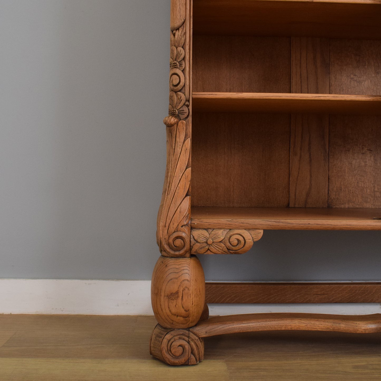 Refinished Oak Bookcase