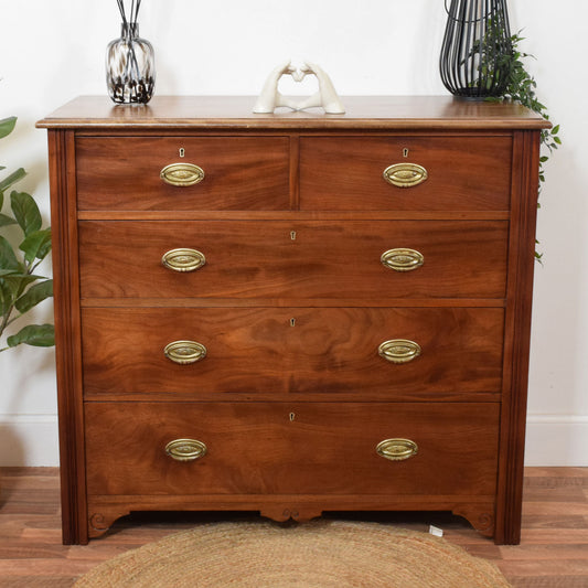 Restored Mahogany Chest of Drawers