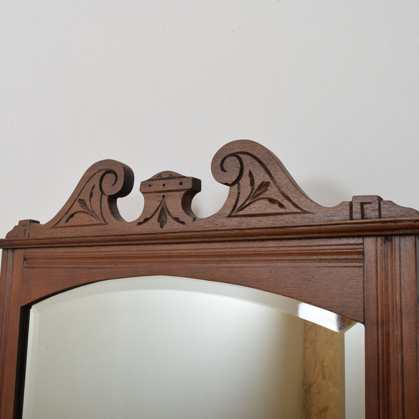 Carved Mahogany Dressing Table