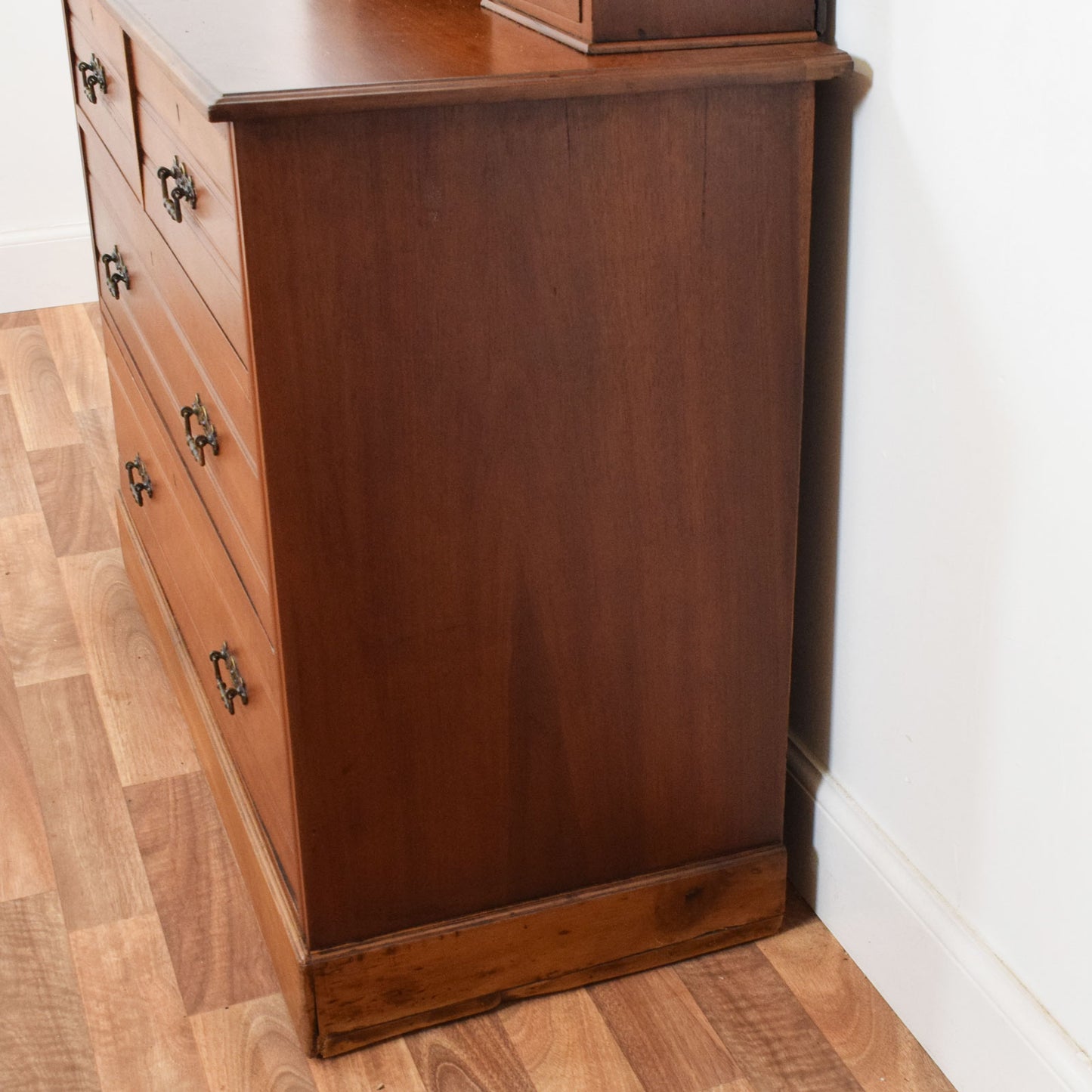 Carved Mahogany Dressing Table