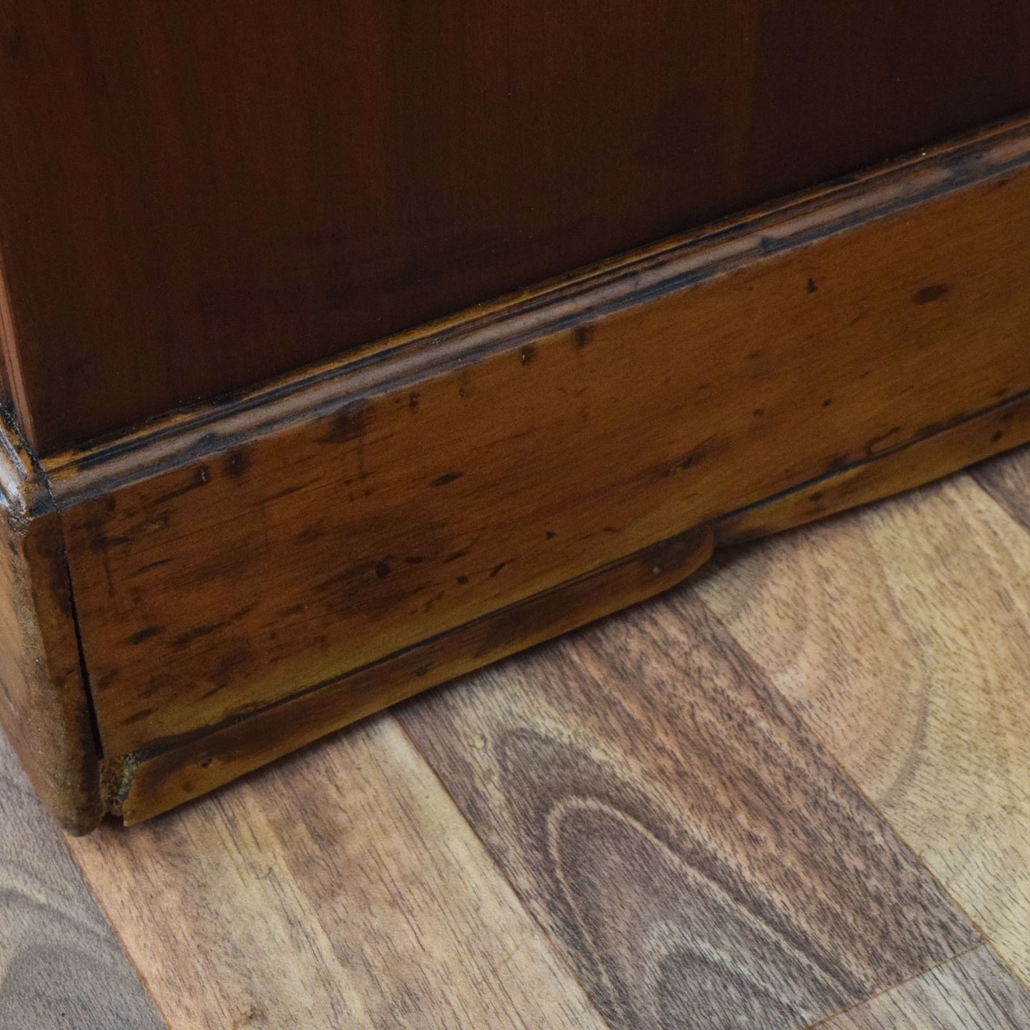 Carved Mahogany Dressing Table