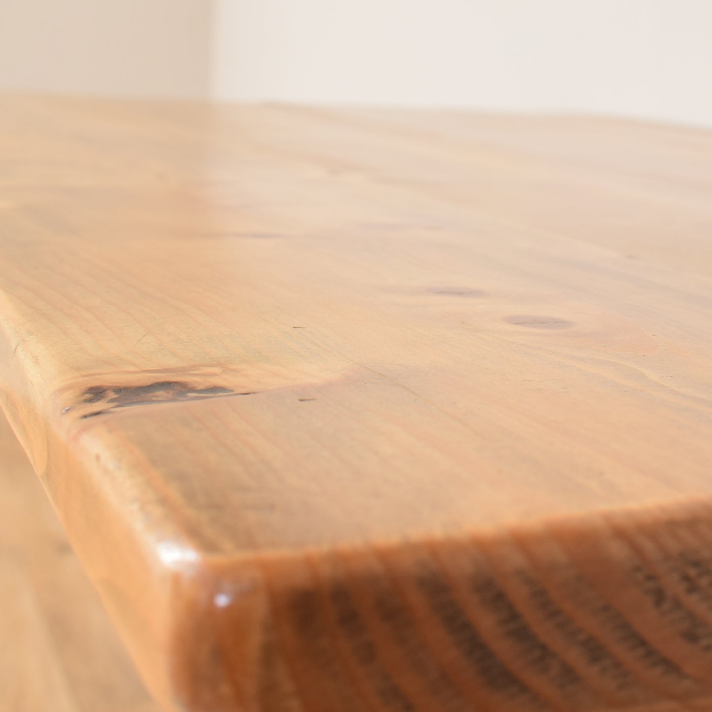 Painted Pine Table And Four Chairs