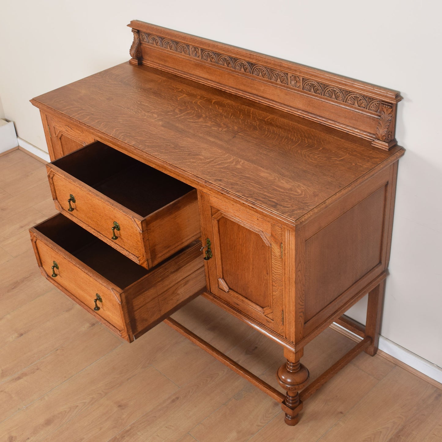 Vintage Oak Sideboard