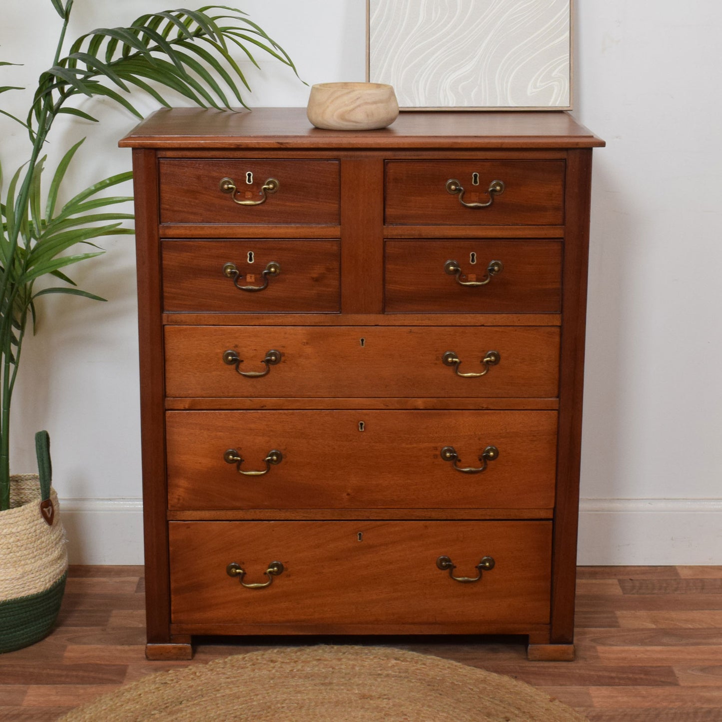 Restored Mahogany Chest of Drawers