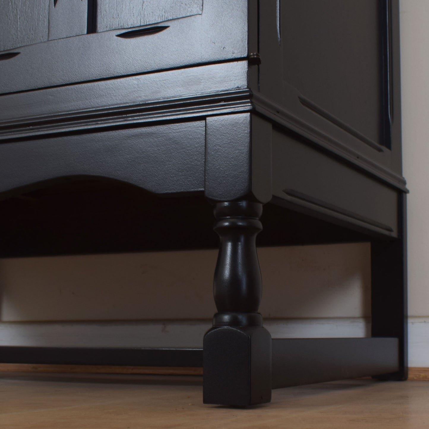 Painted Oak Cabinet