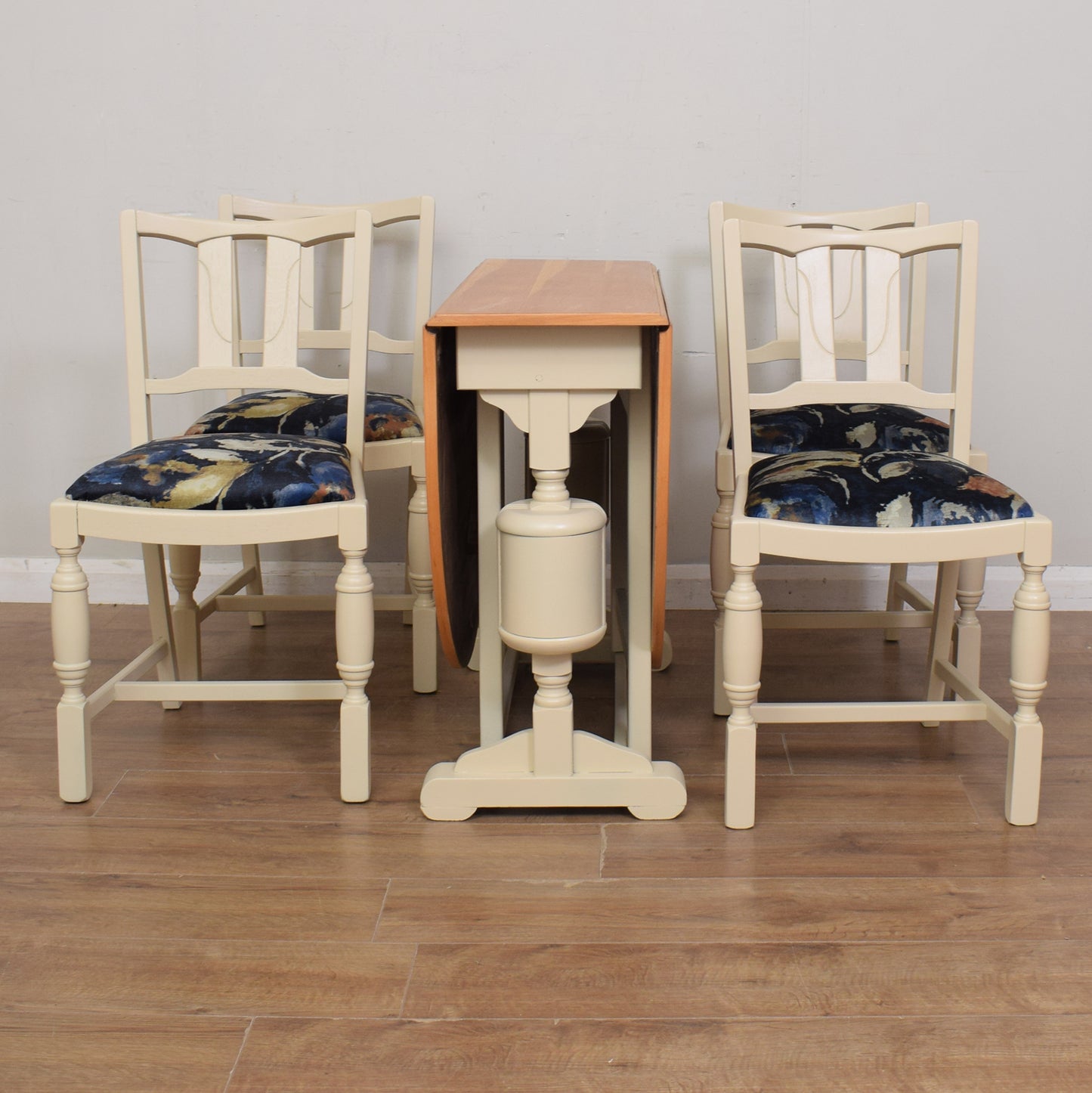 Restored Drop Leaf Table & Chairs