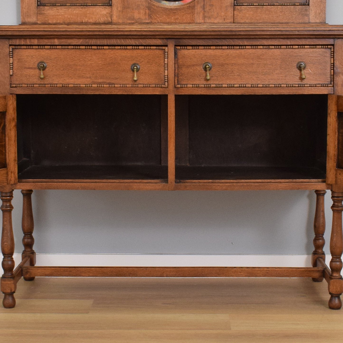 Oak Sideboard with Mirror