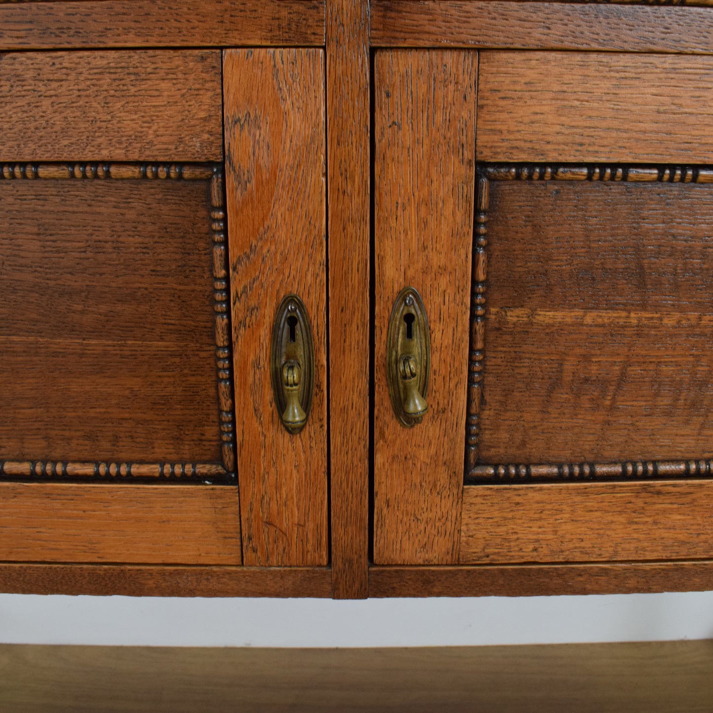 Oak Sideboard with Mirror