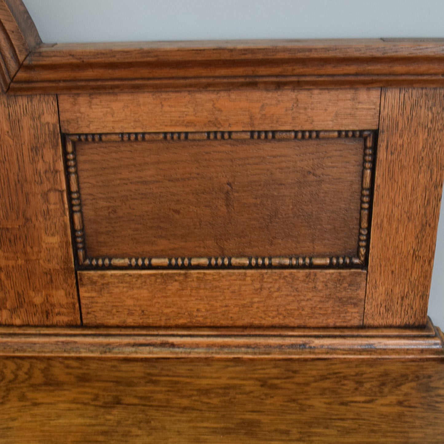 Oak Sideboard with Mirror