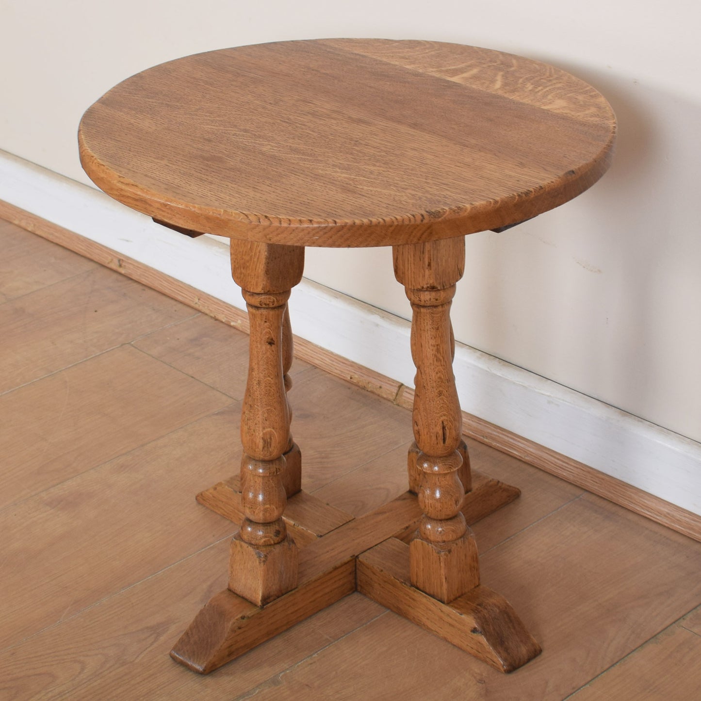 Vintage Oak Side Table