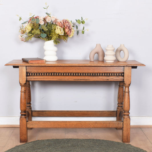 Oak Coffee Table with Storage