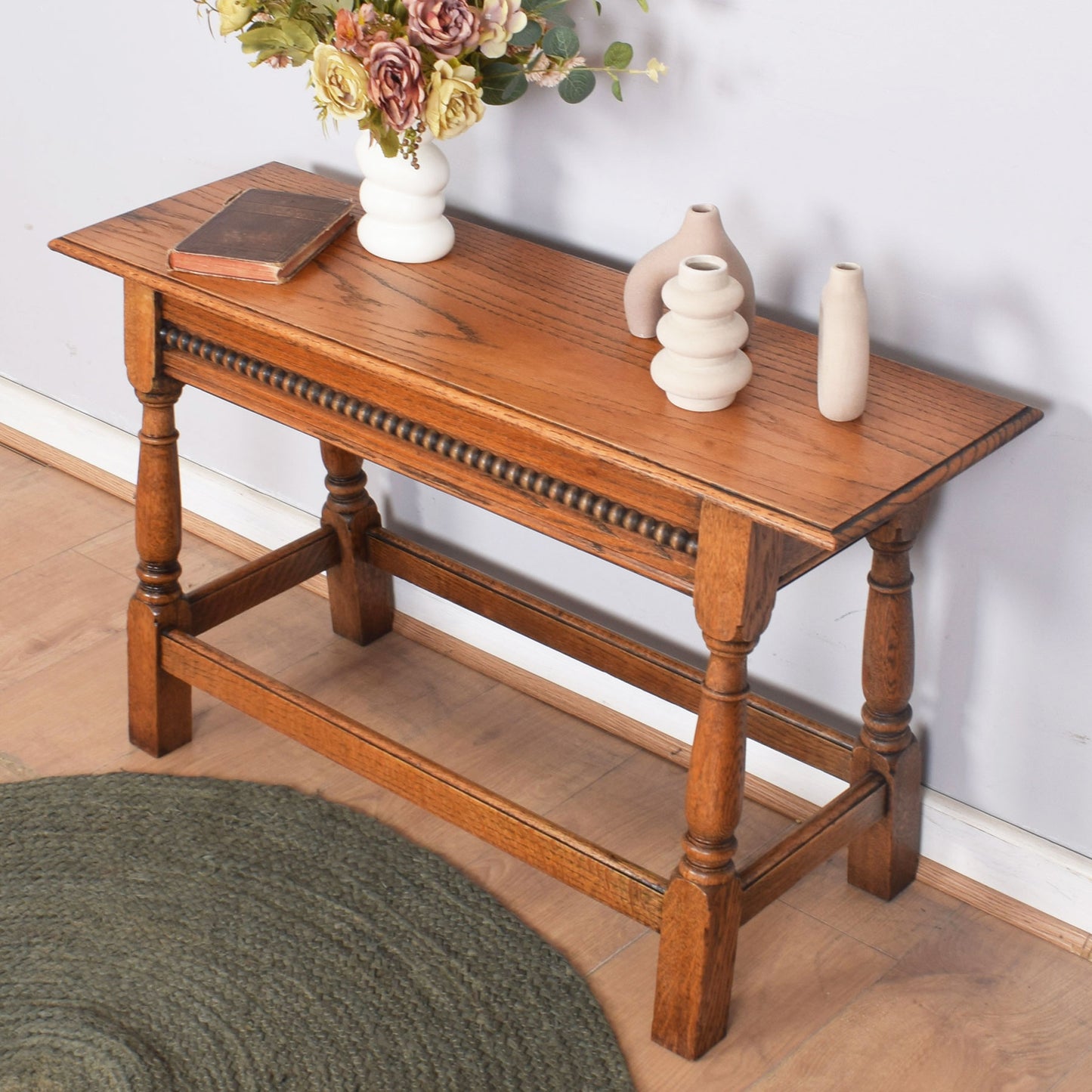 Oak Coffee Table with Storage