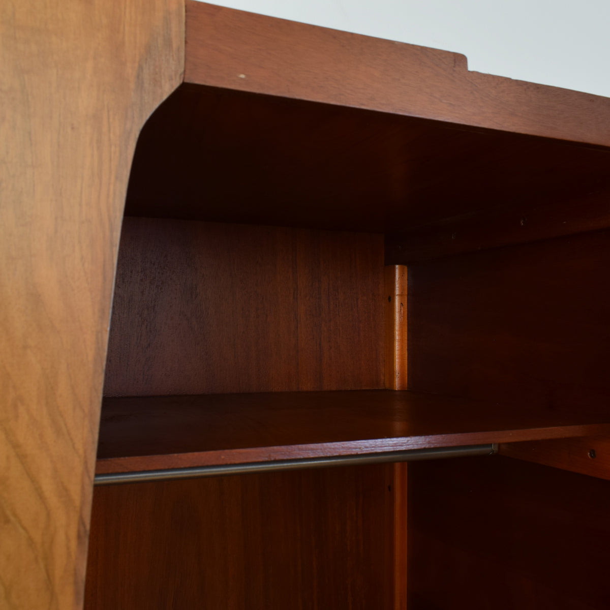 Walnut Veneer Wardrobe