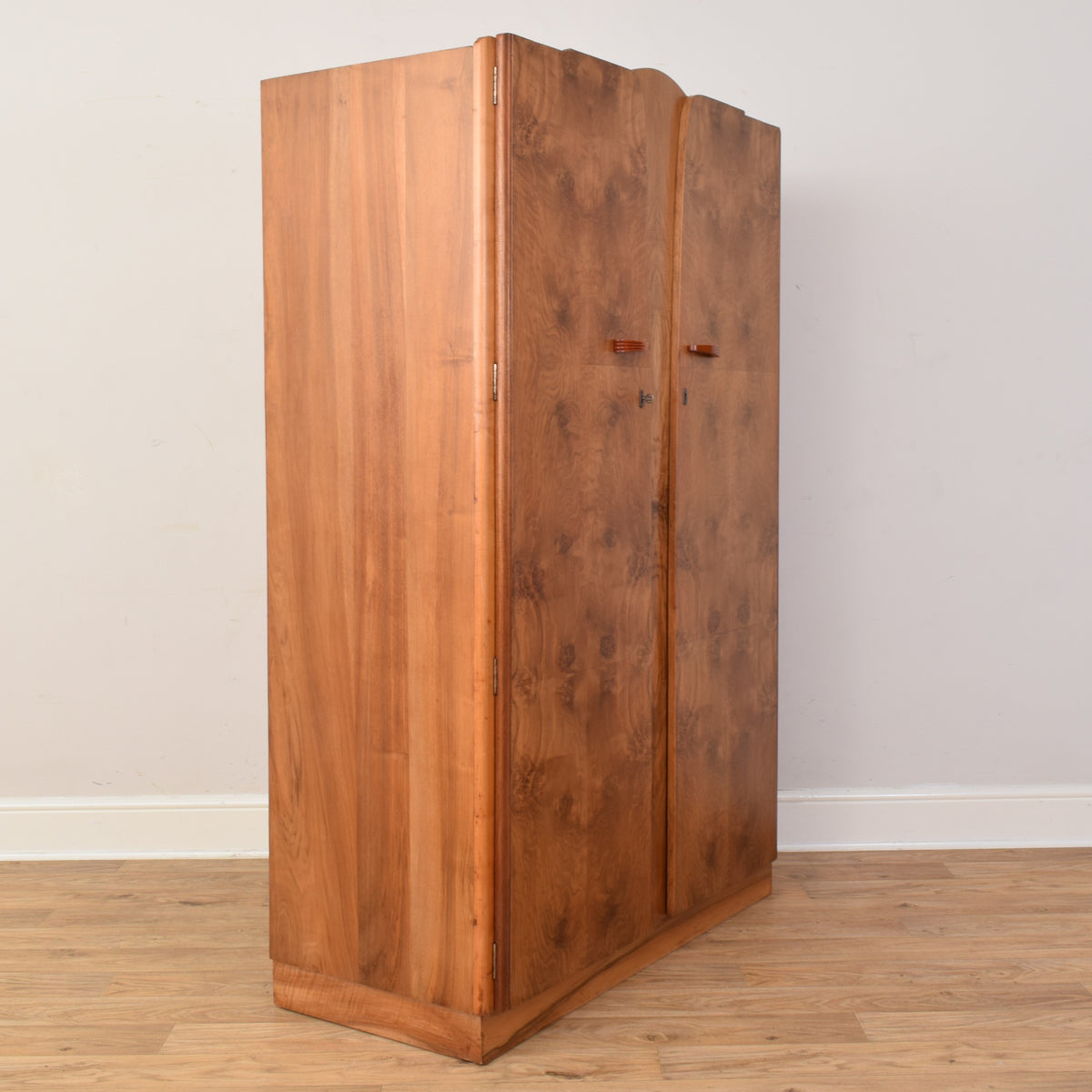 Walnut Veneer Wardrobe