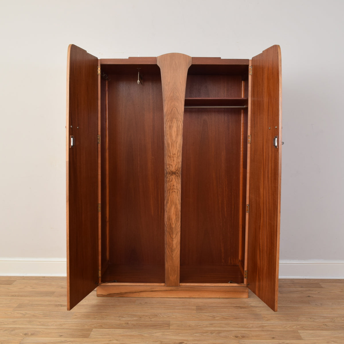 Walnut Veneer Wardrobe