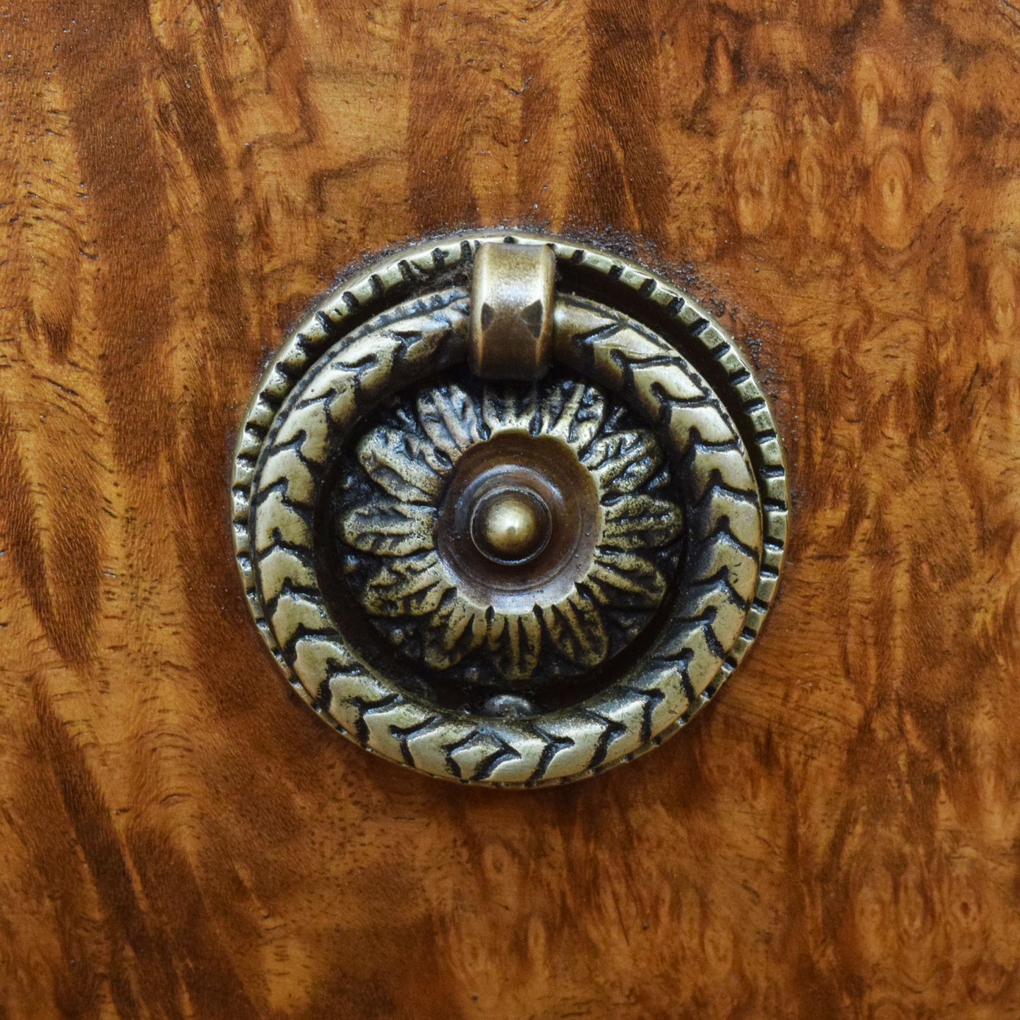 Leather Top Pedestal Desk