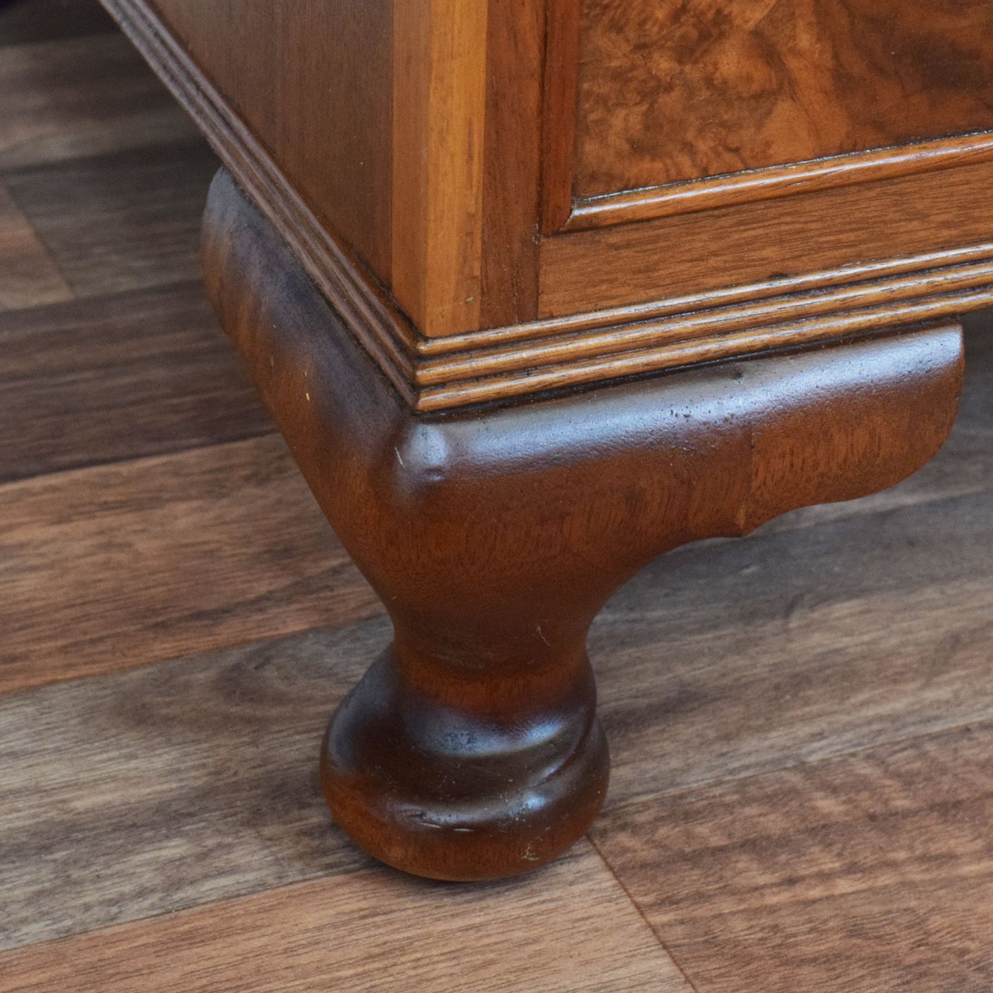 Leather Top Pedestal Desk