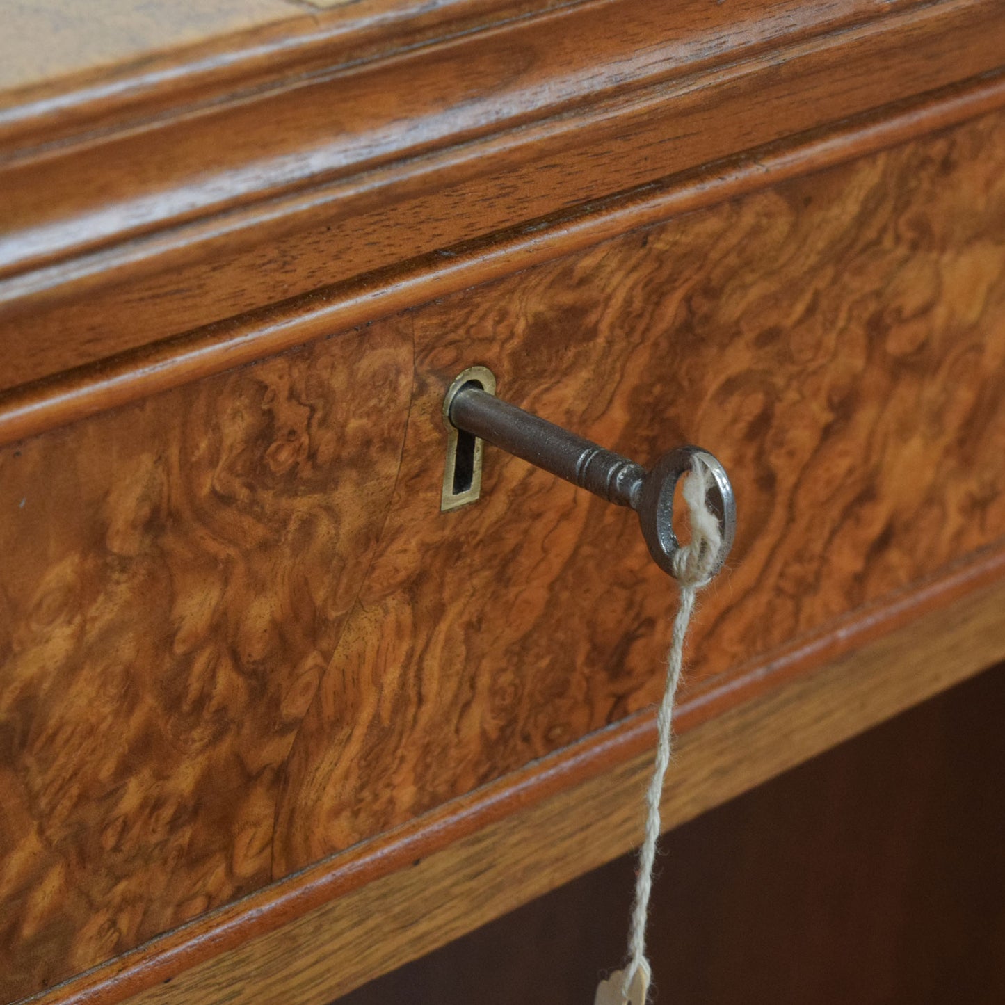 Leather Top Pedestal Desk