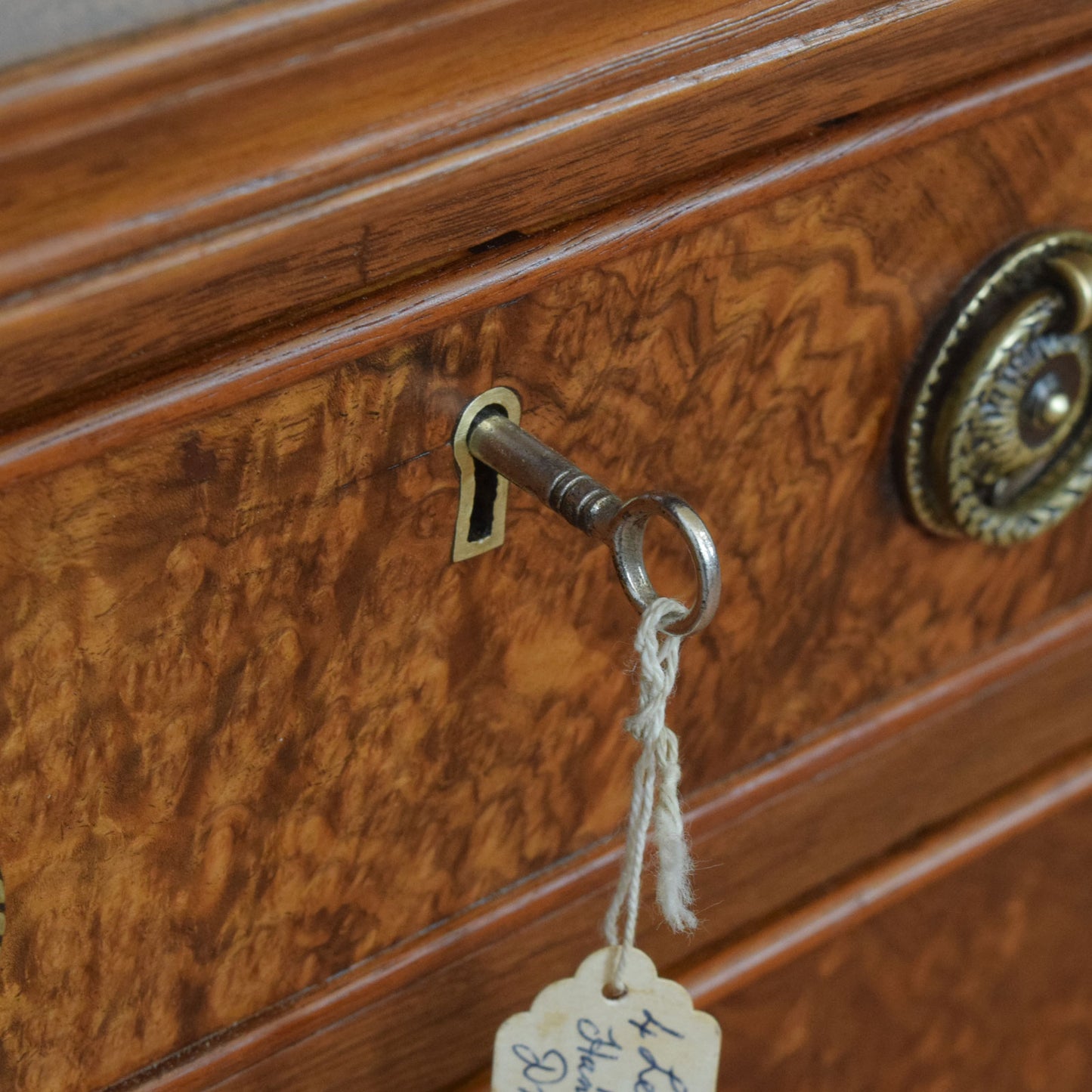 Leather Top Pedestal Desk