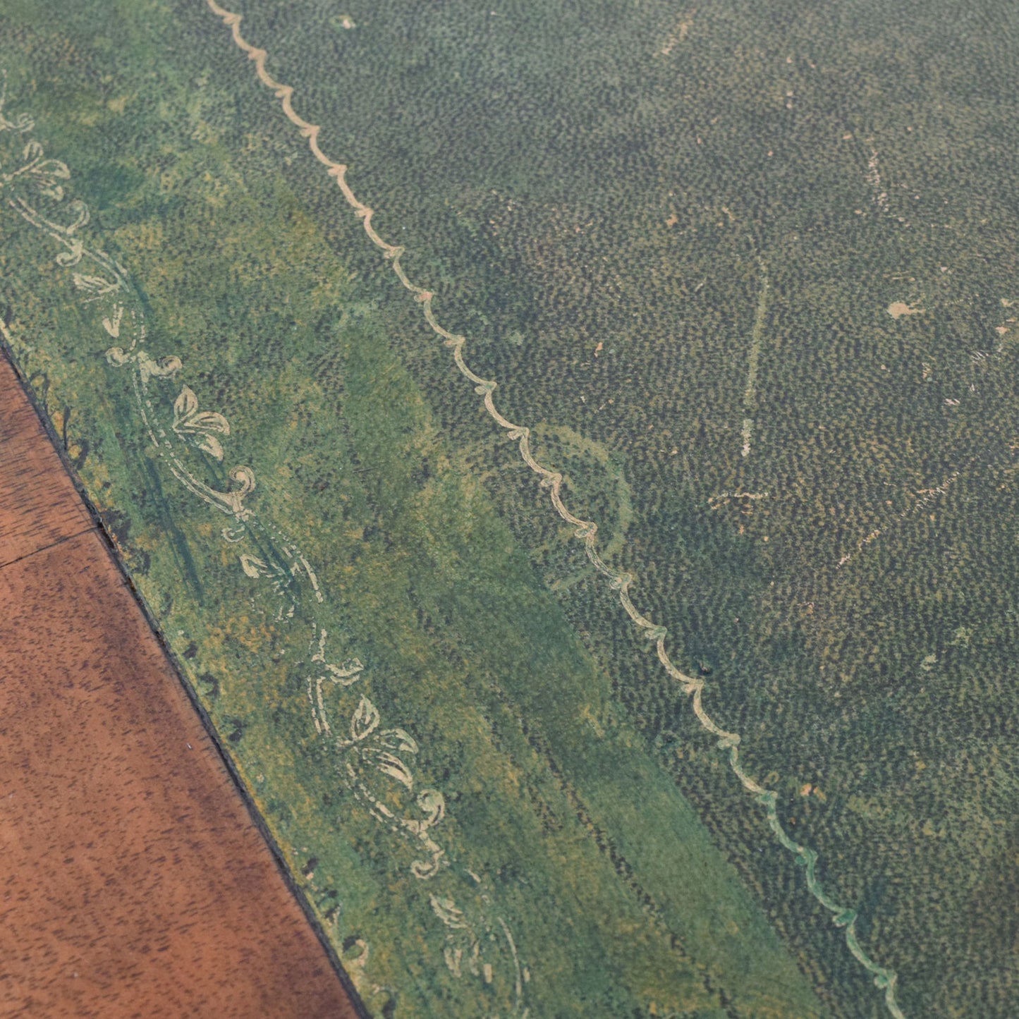 Leather Top Pedestal Desk