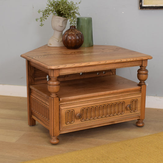 Ercol 'Warwick' Corner TV Unit