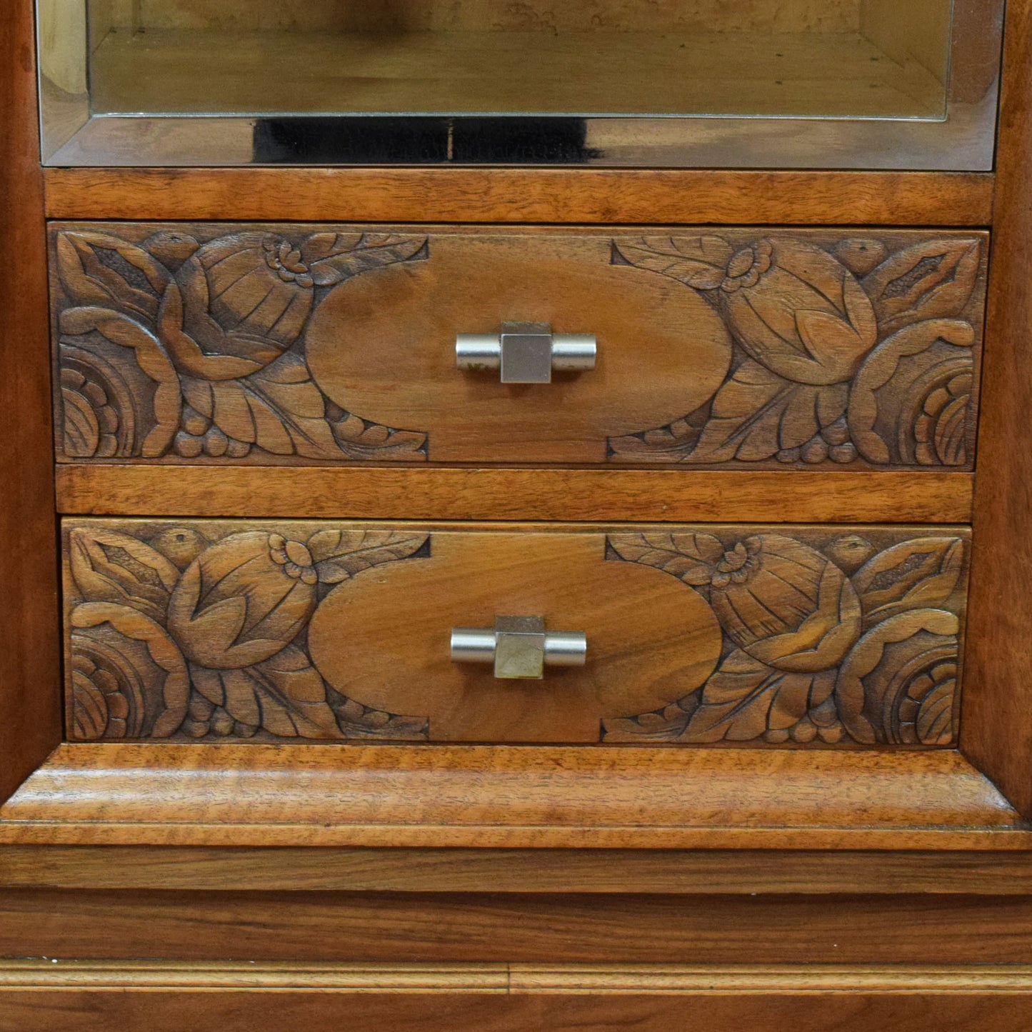 Walnut 1930's Art Deco Cocktail Sideboard
