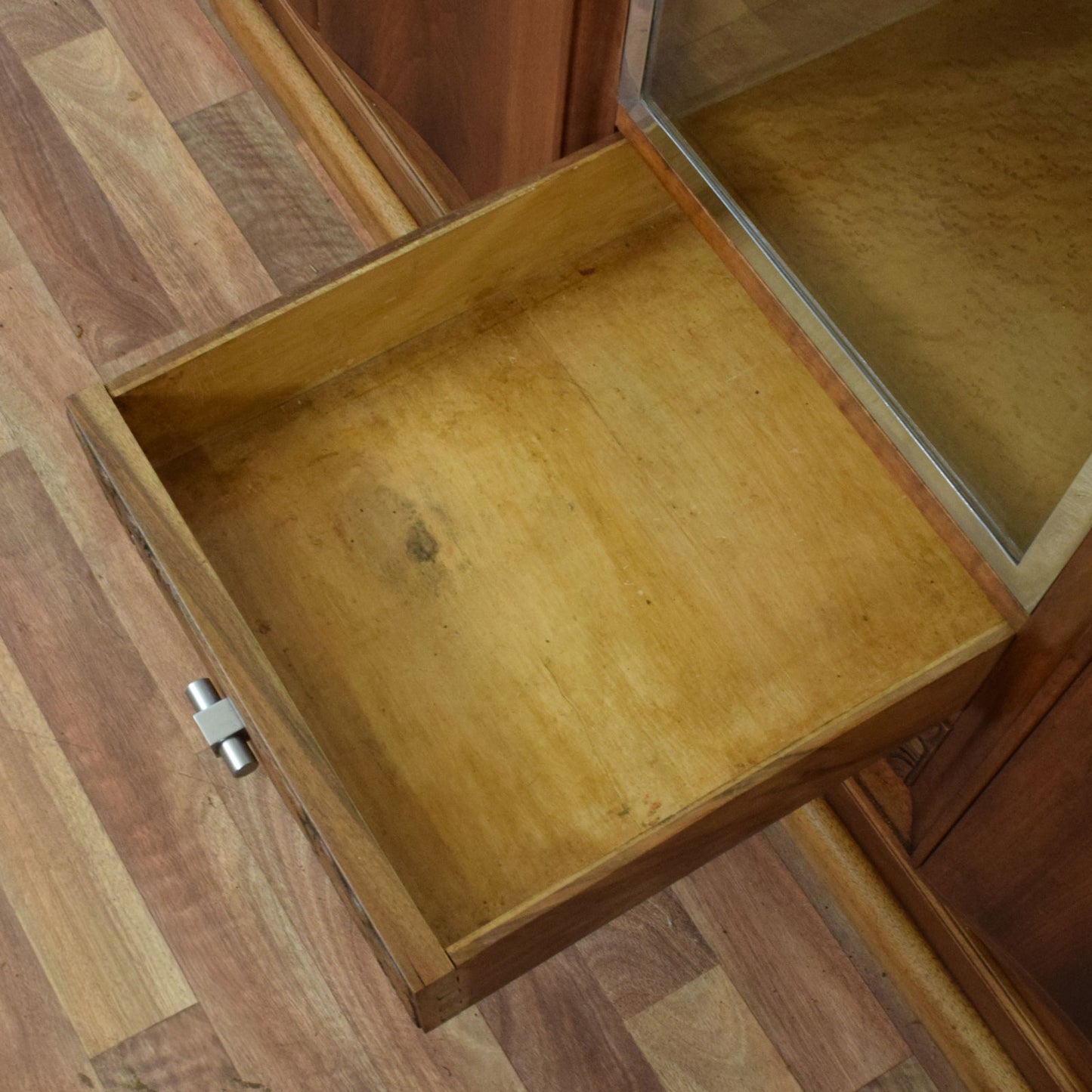 Walnut 1930's Art Deco Cocktail Sideboard