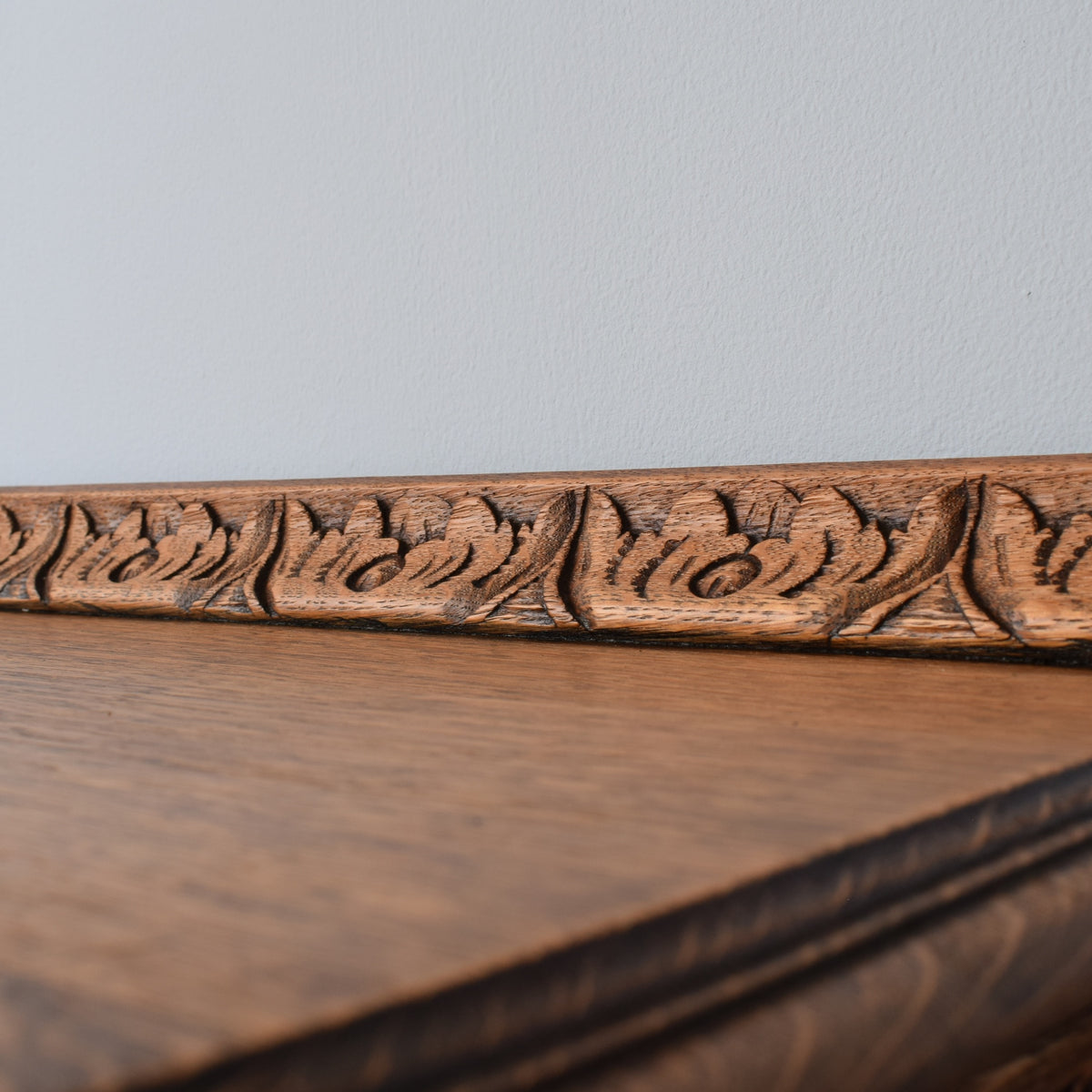 Carved Oak Sideboard