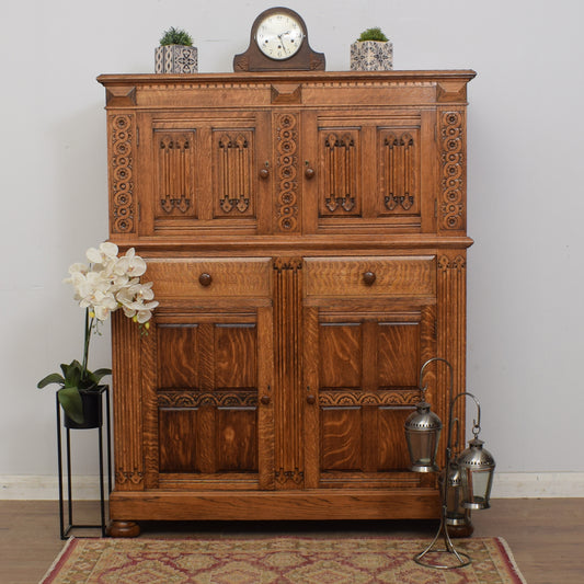 Restored Oak Cabinet