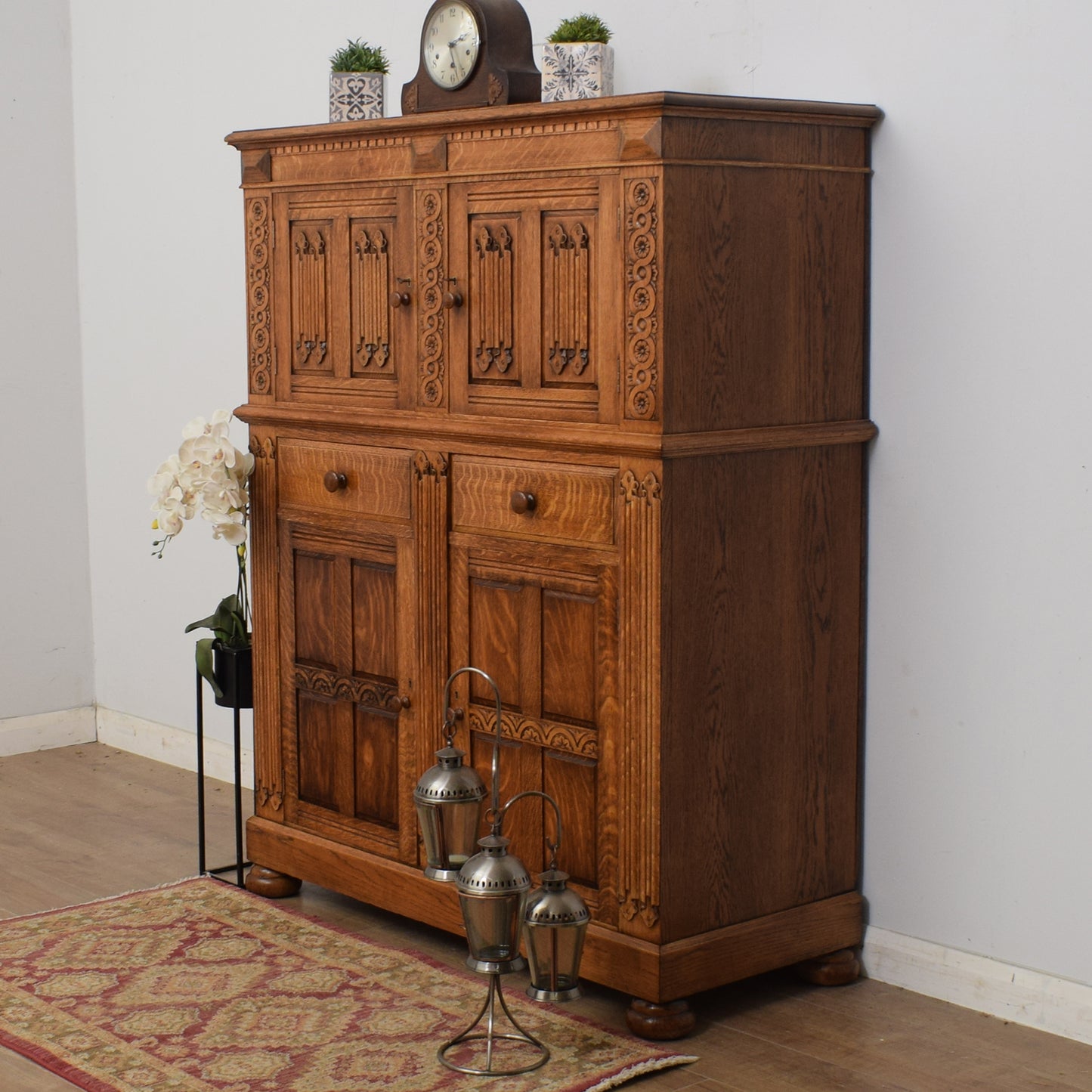 Restored Oak Cabinet