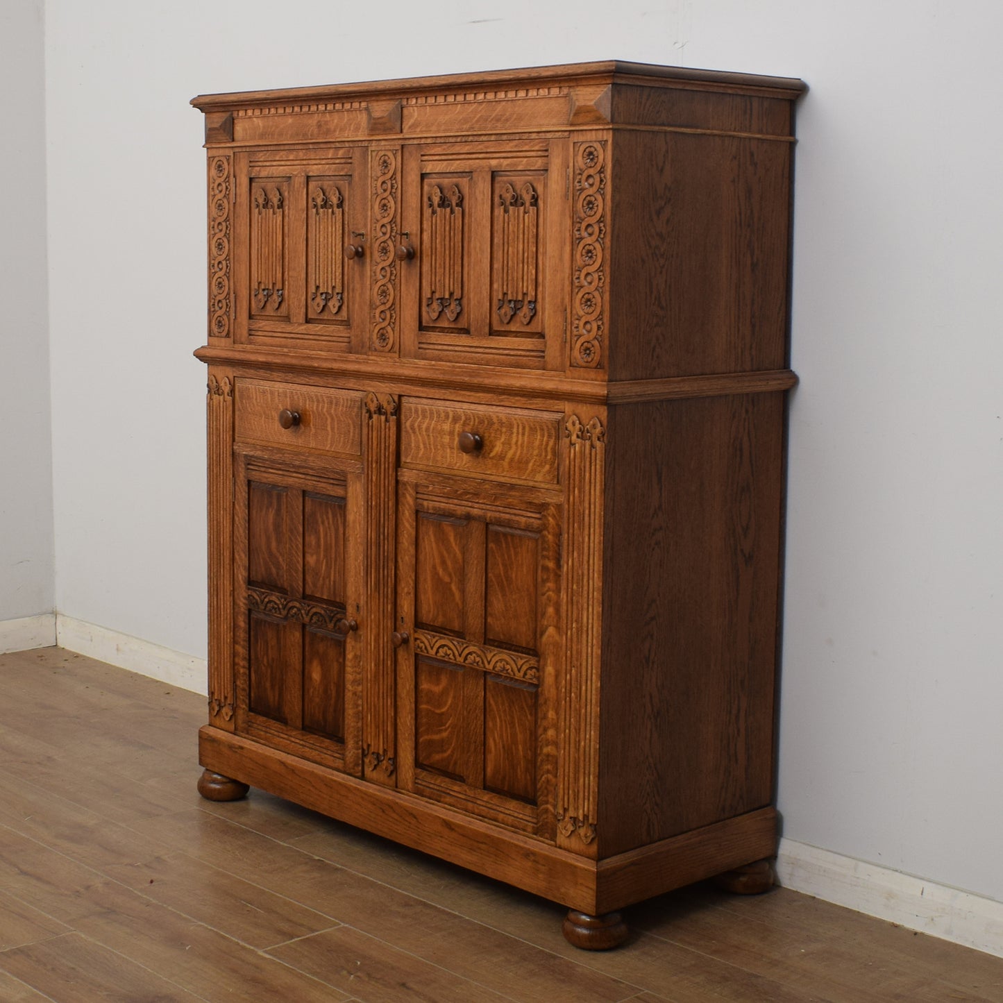 Restored Oak Cabinet