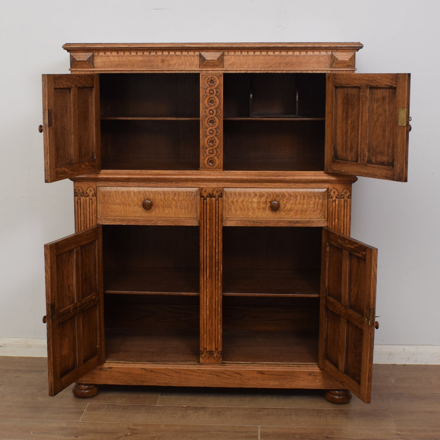 Restored Oak Cabinet