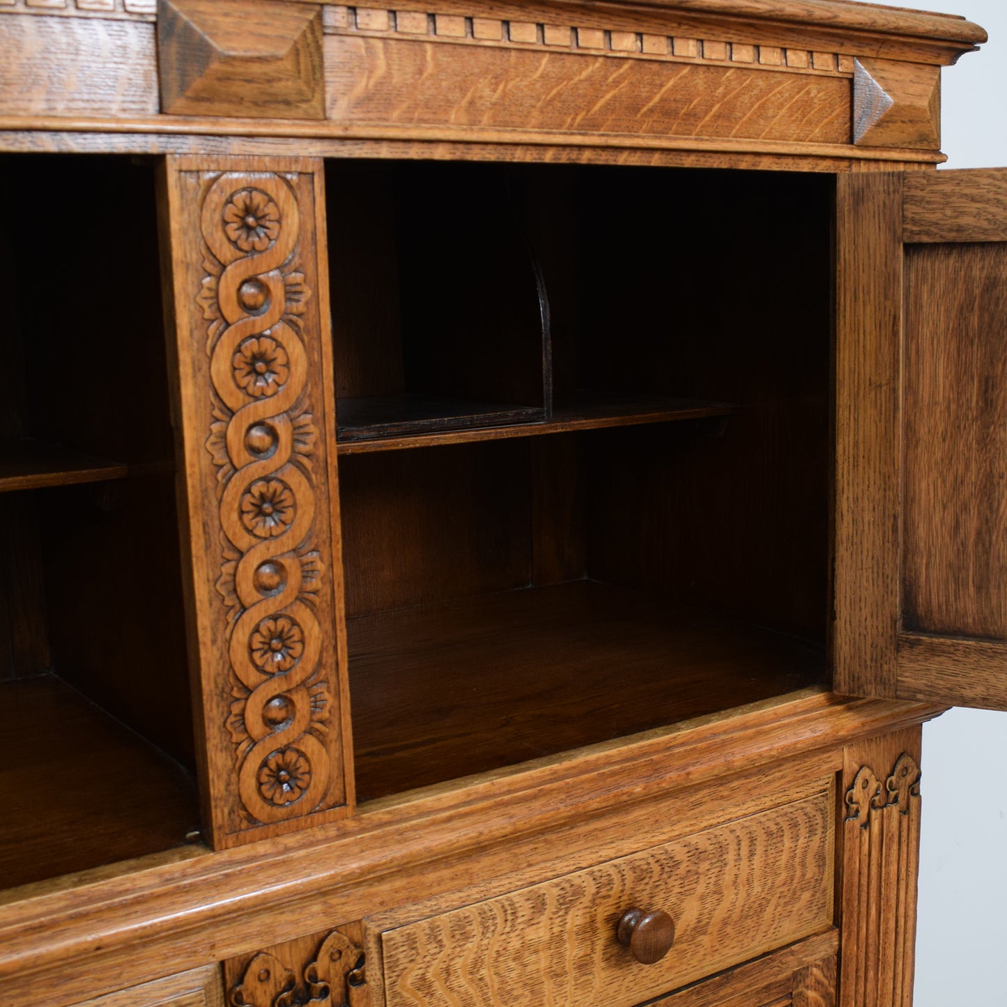 Restored Oak Cabinet