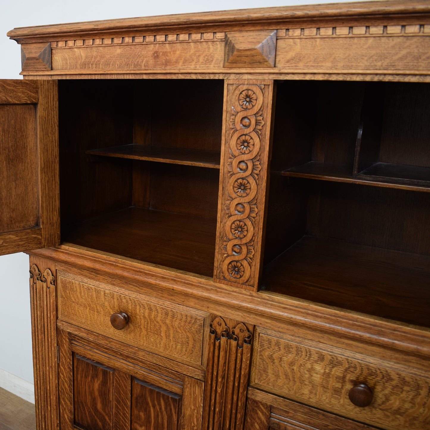Restored Oak Cabinet