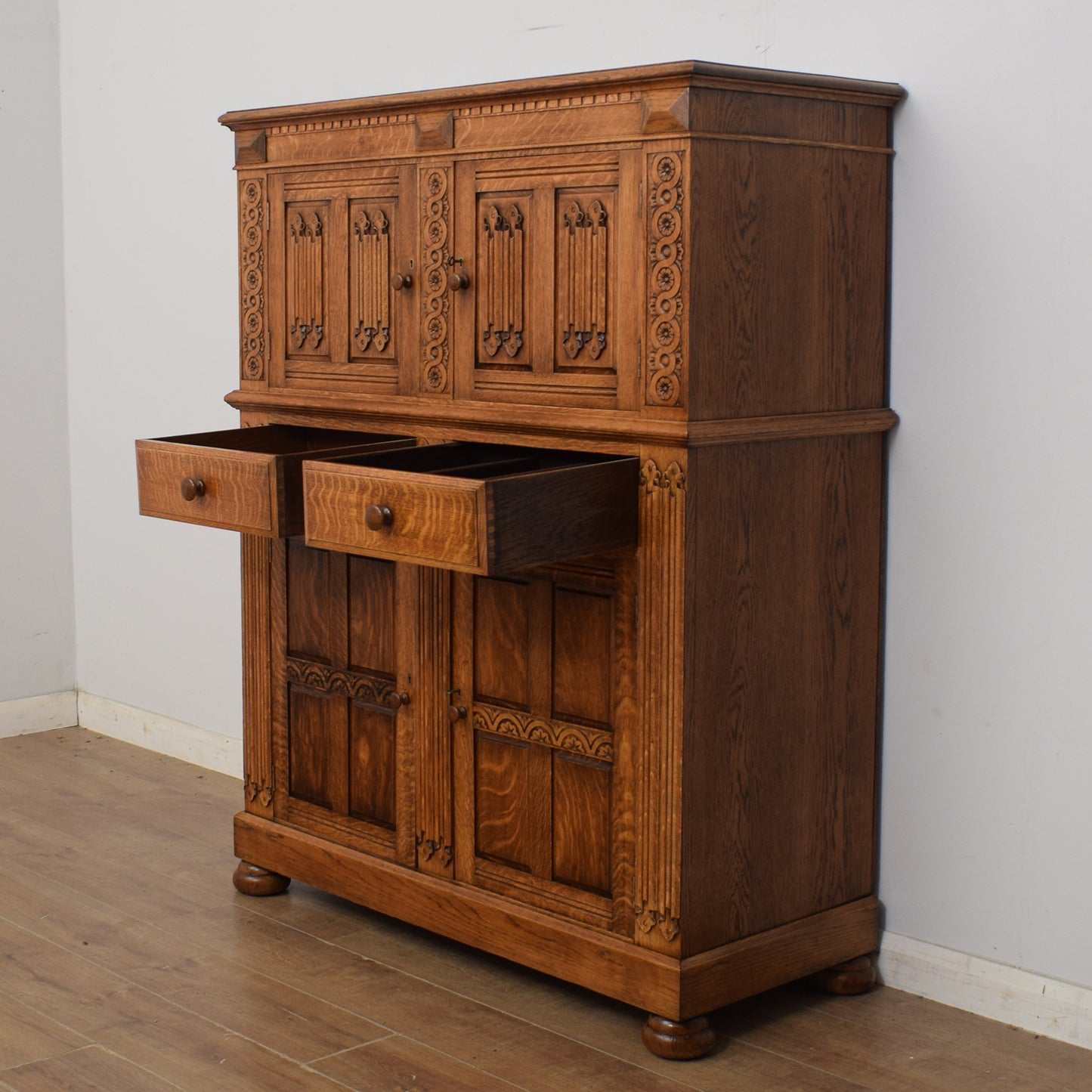Restored Oak Cabinet